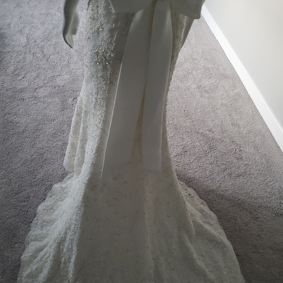 NWT DAVID'S BRIDAL GOWN - Picture 5 of 8